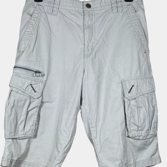 Columbia - Omni-Shade Sun Protection - Men's Size 32 - Beige Cargo Shorts - Picture 2 of 9